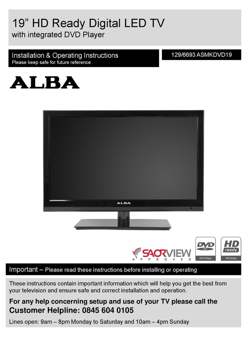 Alba 129/6693 ASMKDVD19 Installation & operating instructions
