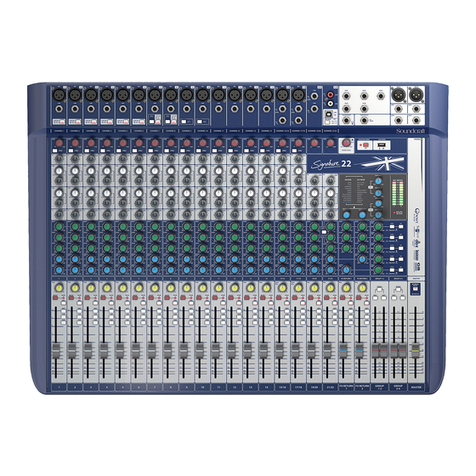 SoundCraft Signature 16 User manual