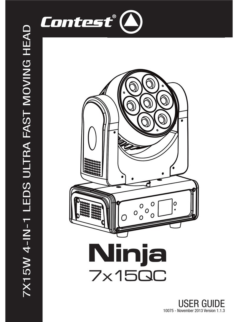 Contest Ninja 7x15QC User manual