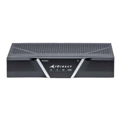 iDirect Evolution X1 Installation and safety manual