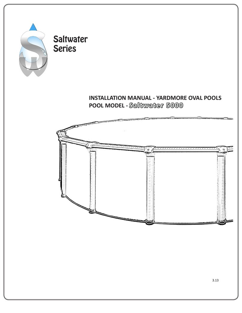The Pool Factory Saltwater 5000 Series installation manual