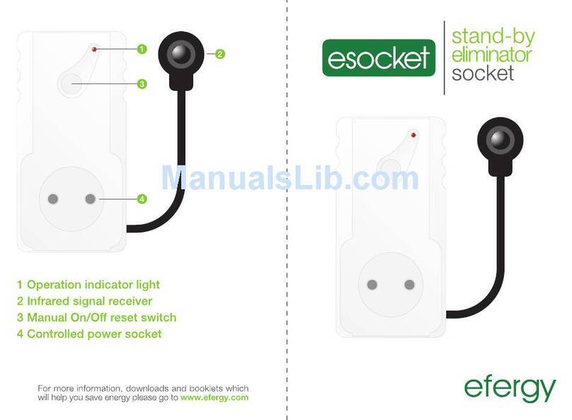 Efergy esocket user guide