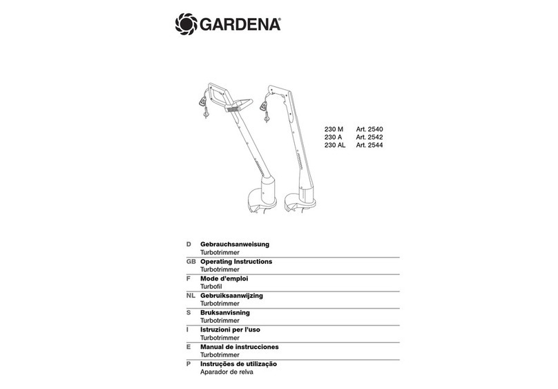 Gardena 230 M operating instructions