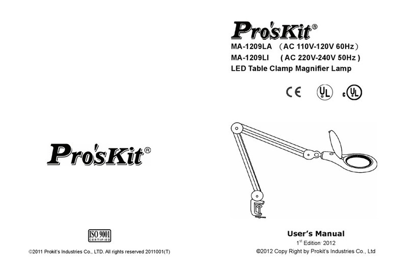 ProsKit MA-1209LA user manual