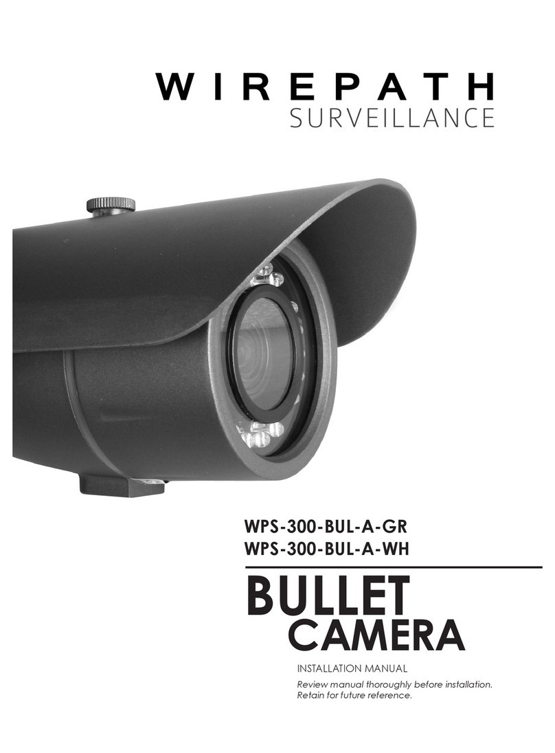 Wirepath Surveillance WPS-300-BUL-A-GR User manual Wirepath Surveillance WPS-300-BUL-A-GR User manual