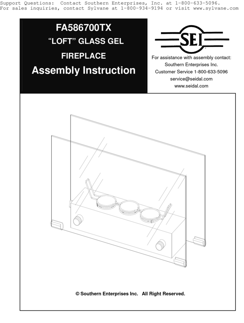 SEI FA586700TX Assembly instruction