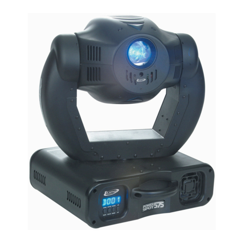 Elation Color Spot 575 User manual