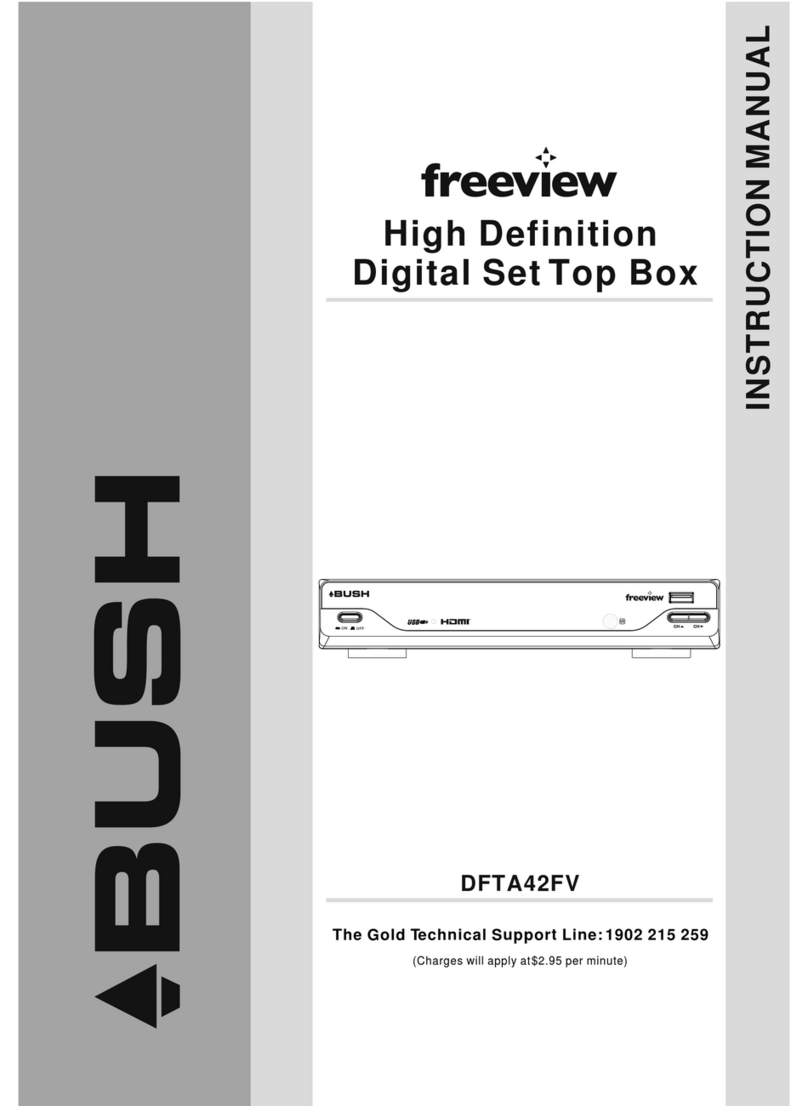 Bush DFTA42FV User manual Bush DFTA42FV User manual