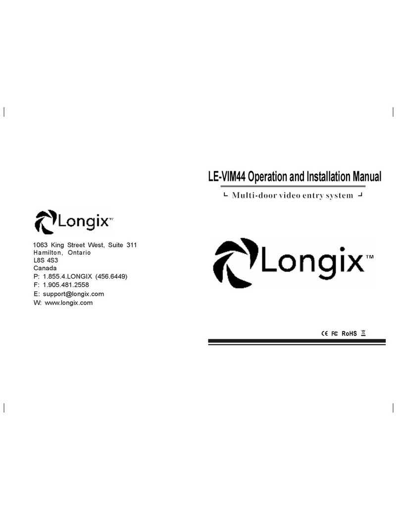 Longix LE-VIM44 Operation and installation manual