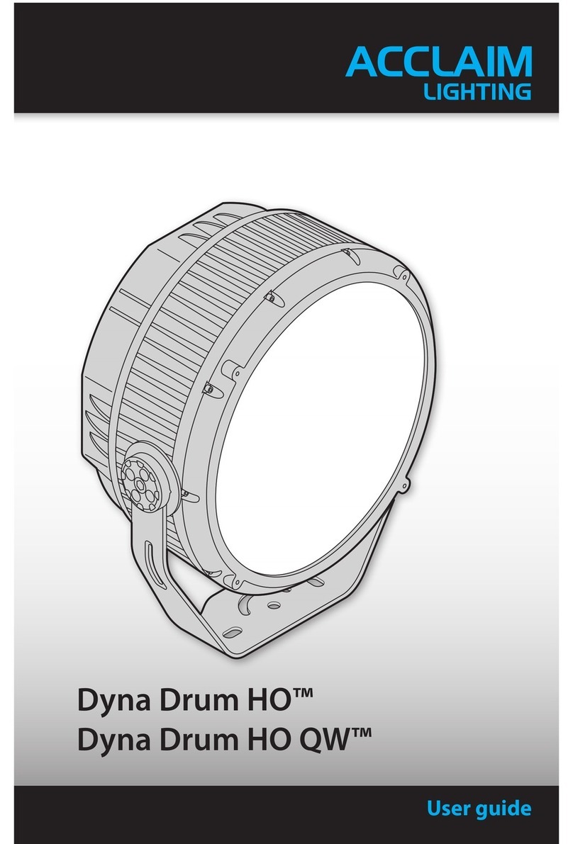 Acculaim Dyna Drum HO user guide