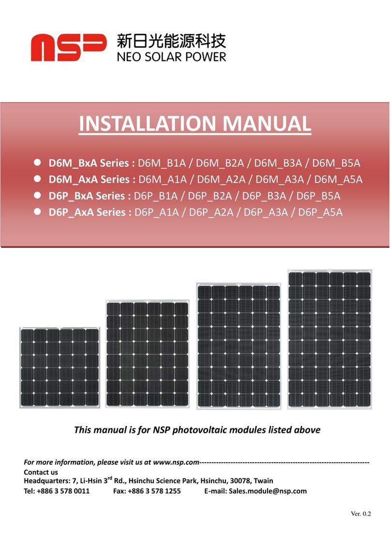 NSP D6M B1A User manual