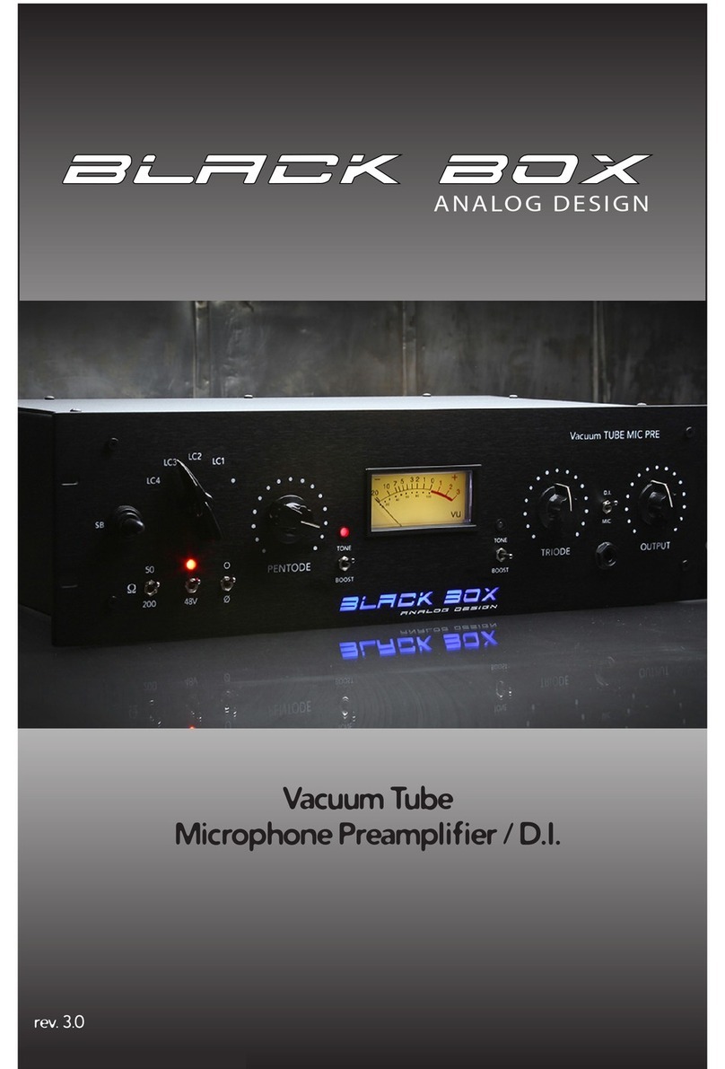 Black Box HG-2 user guide