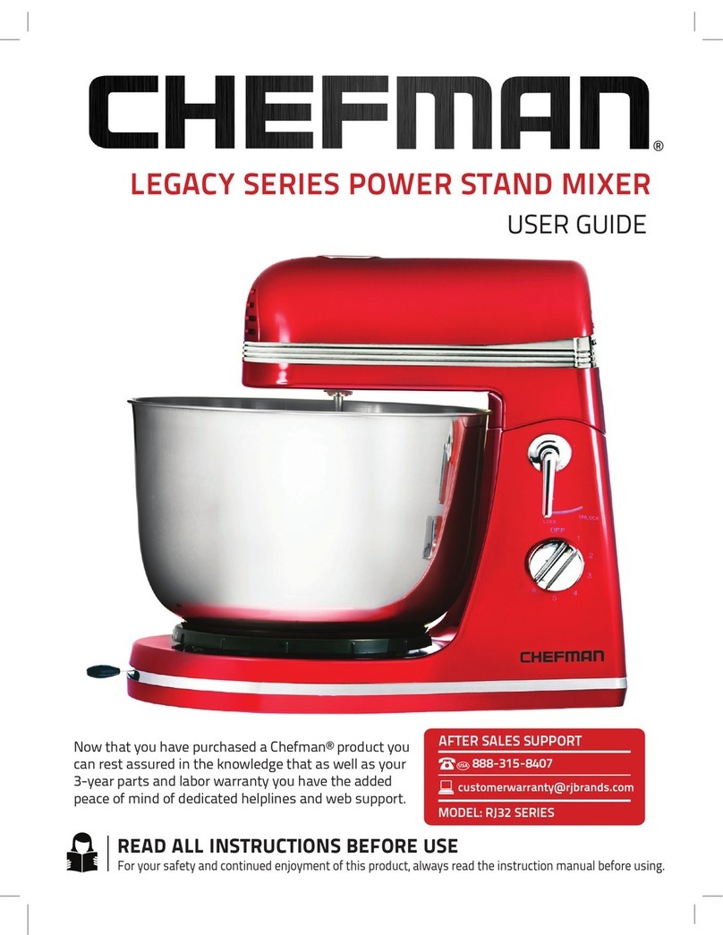Chefman RJ32 SERIES user guide