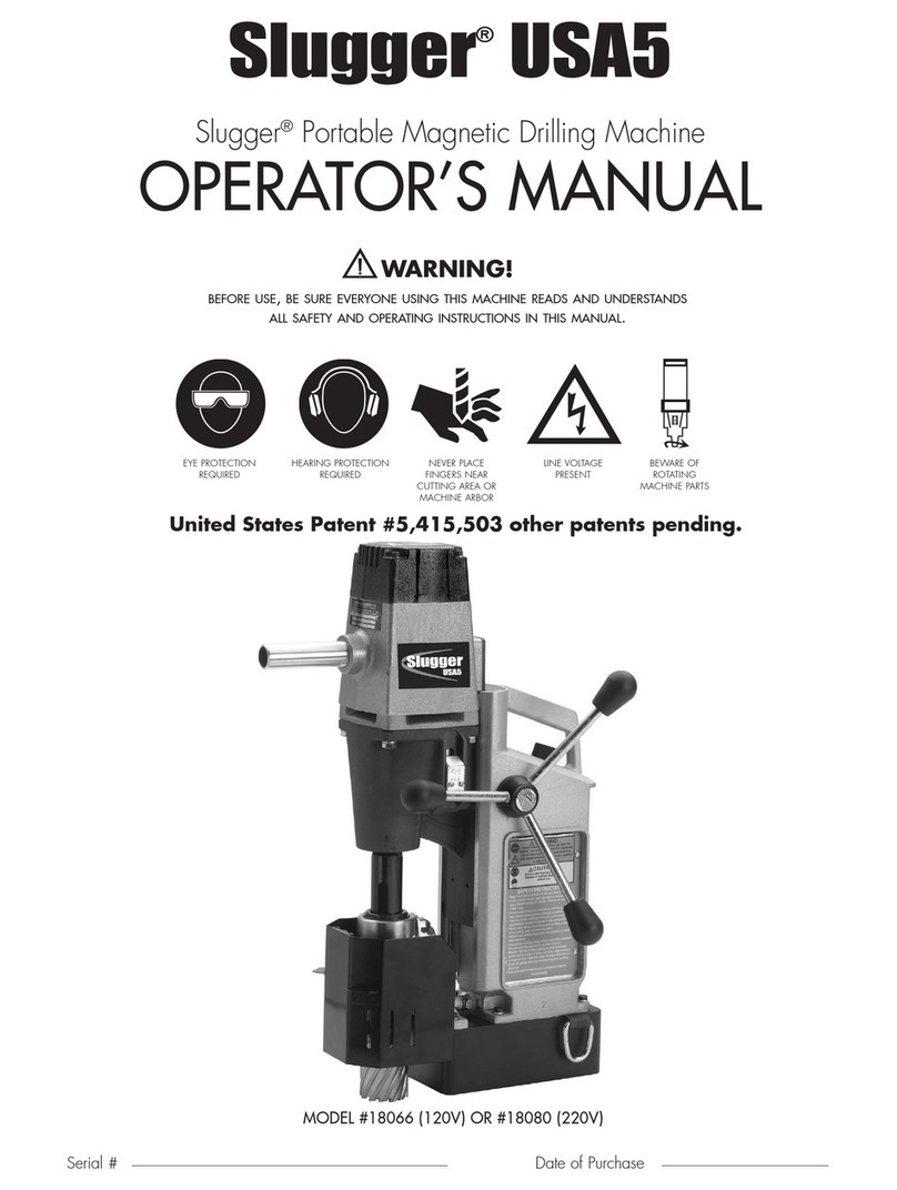 Jancy Engineering Slugger USA5 Operator's manual