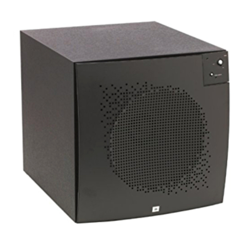 JBL PSWD115 User manual