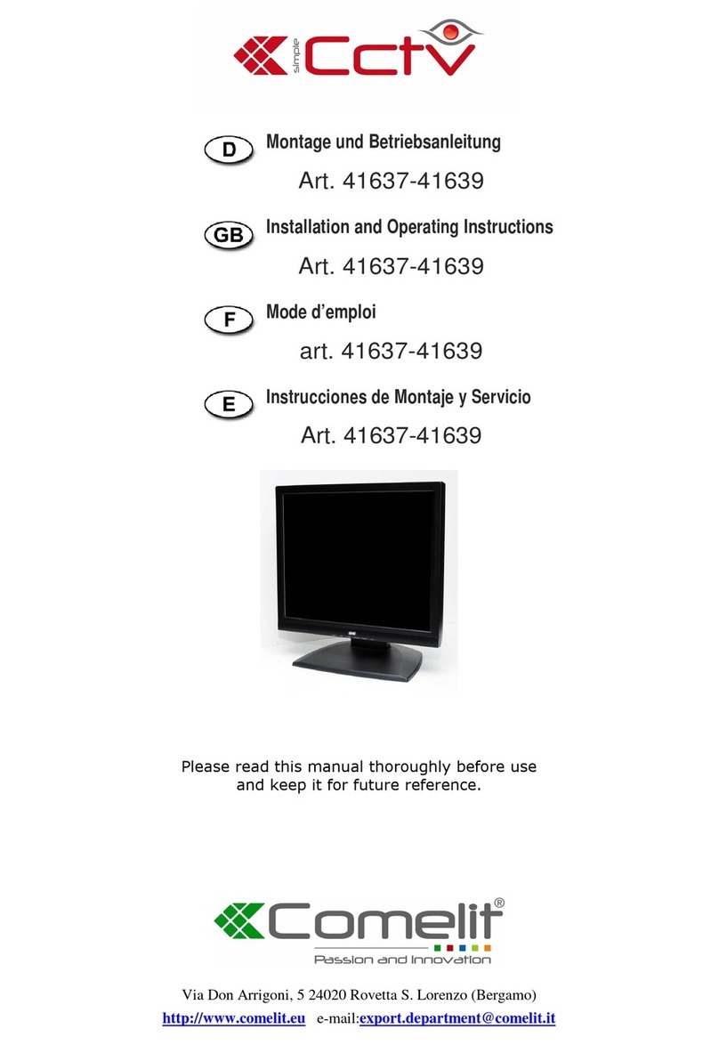 Comelit 41637-41639 Setup guide