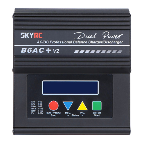 Skyrc B6AC+ DUAL POWER User manual Skyrc B6AC+ DUAL POWER User manual