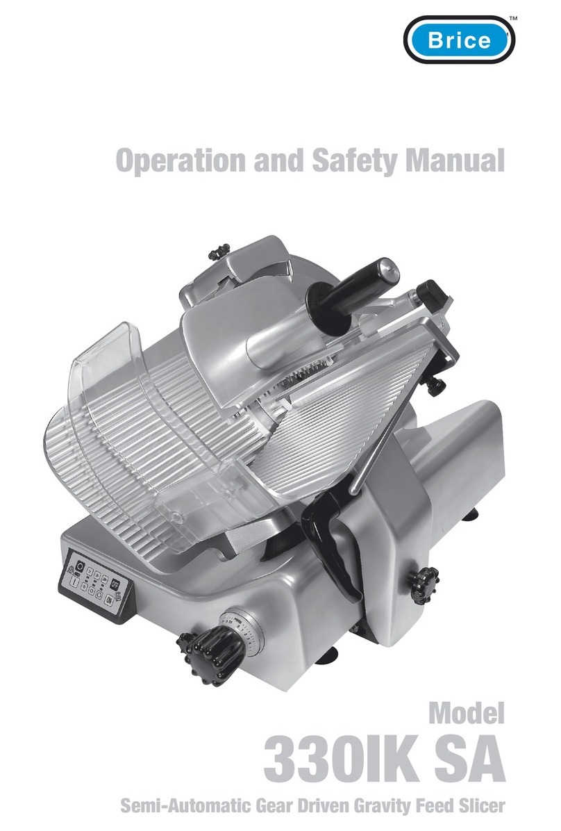Brice 330IK SA Operation and safety manual