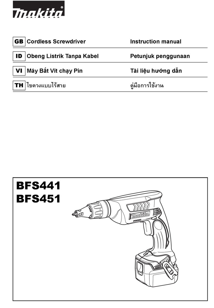 Makita BFS441 instruction manual