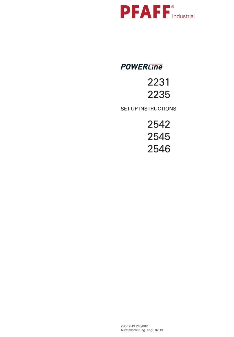 Pfaff PowerLine 2231 Manual