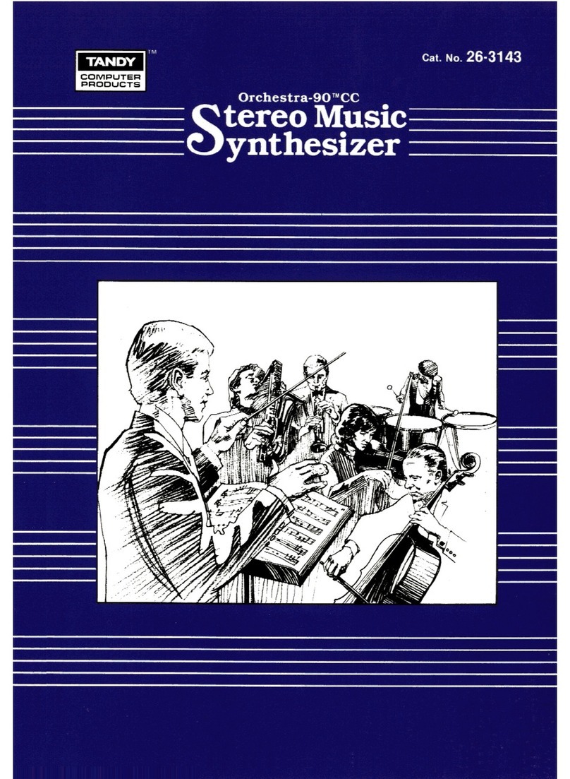 Tandy Orchestra-90 CC owner's manual