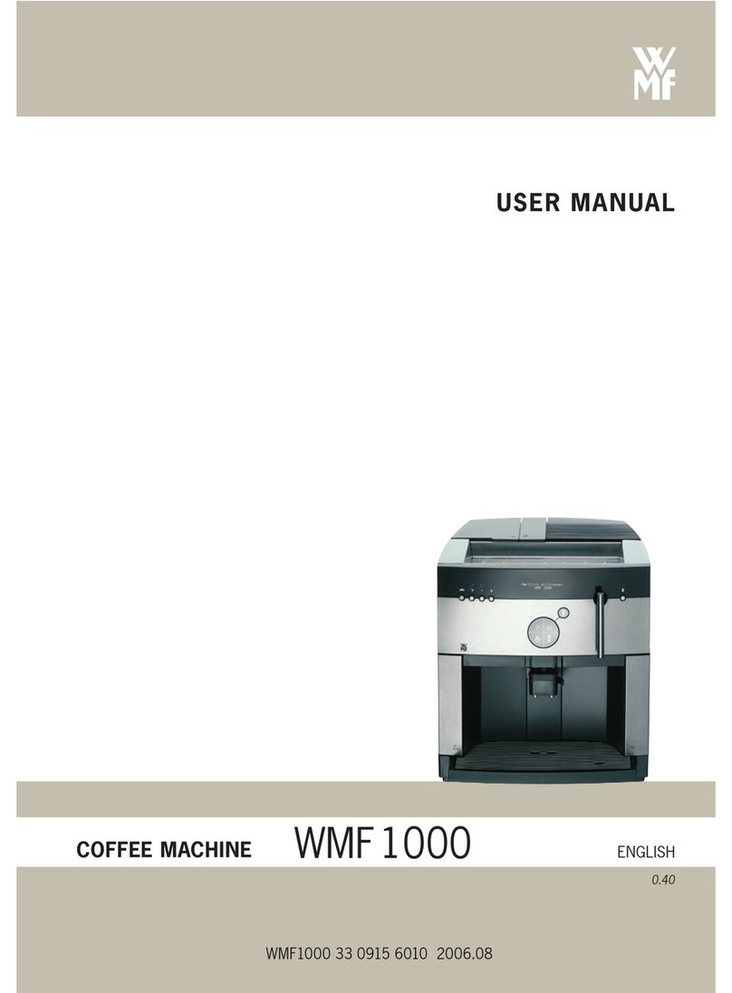 WMF WMF1000 user manual
