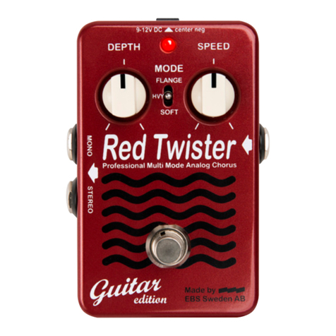 EBS RED TWISTER User manual