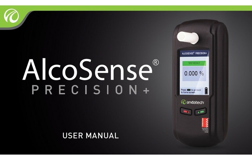 AlcoSense Precision + user manual