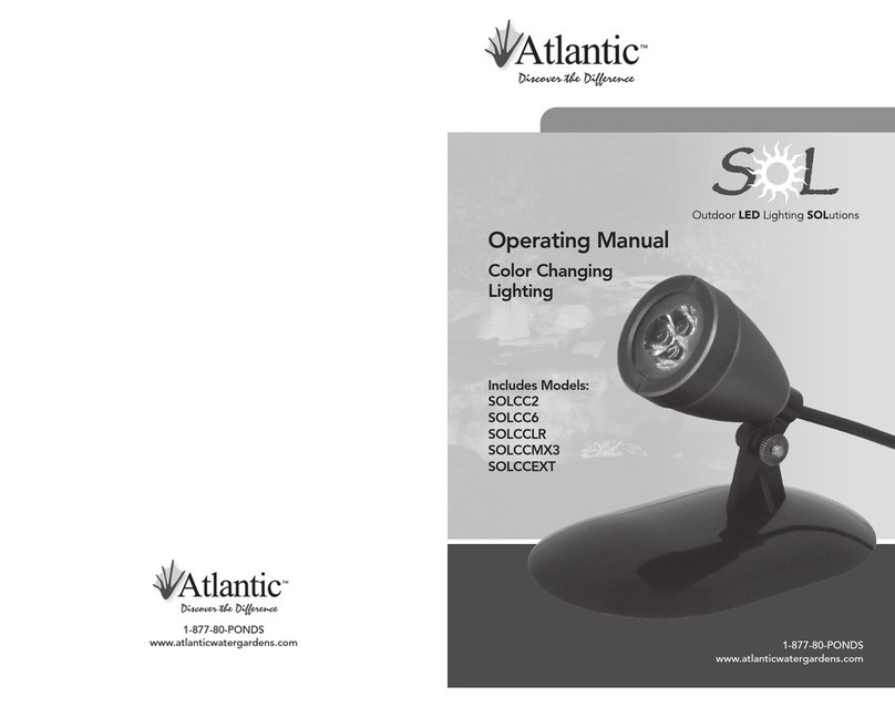 Atlantic SOLCC2 operating manual