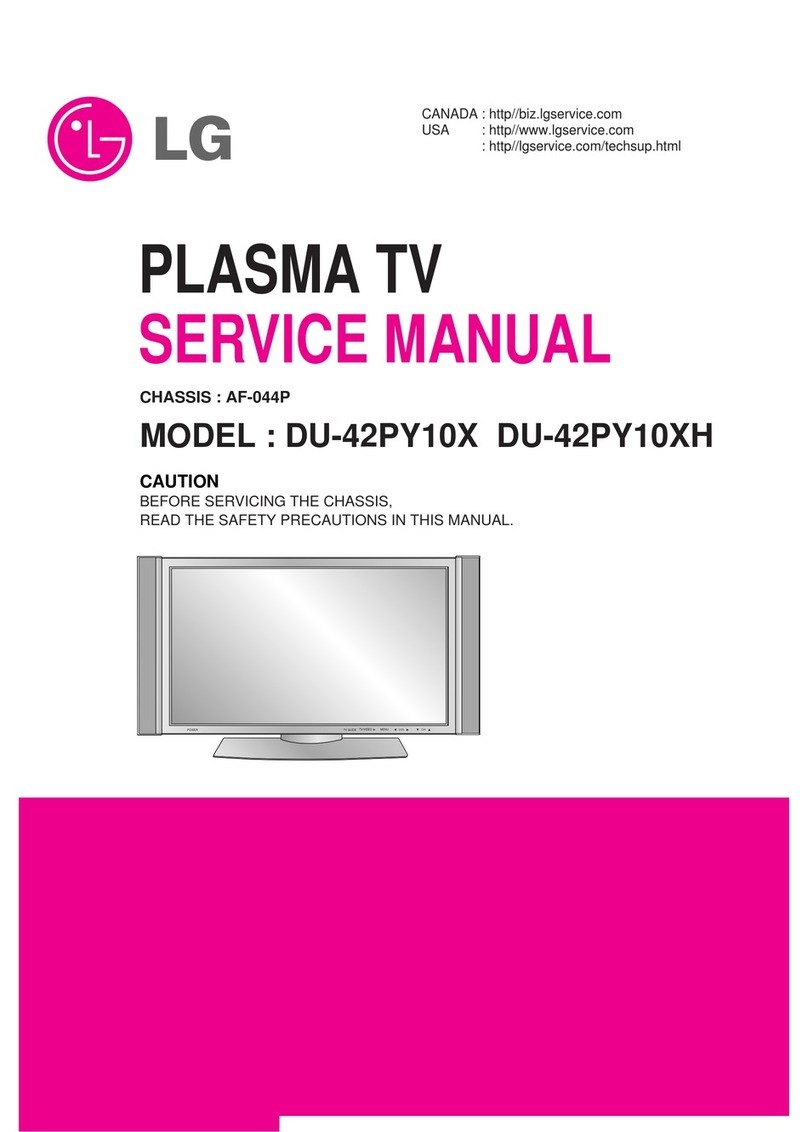 LG DU-42PY10X User manual