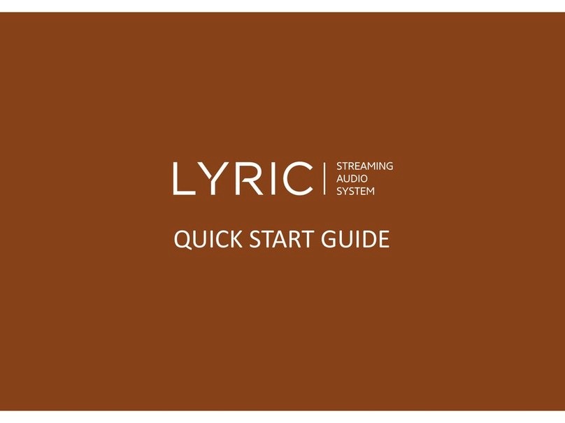Cyrus Lyric quick start guide