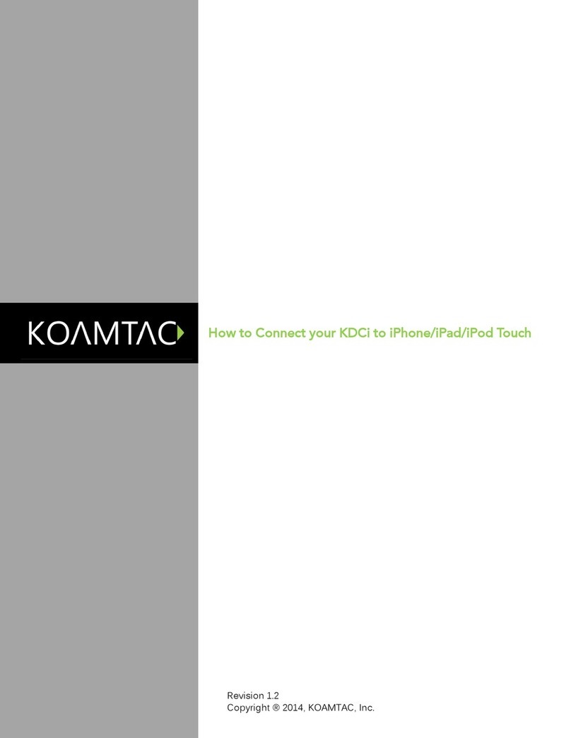 KoamTac KDCi How to connect