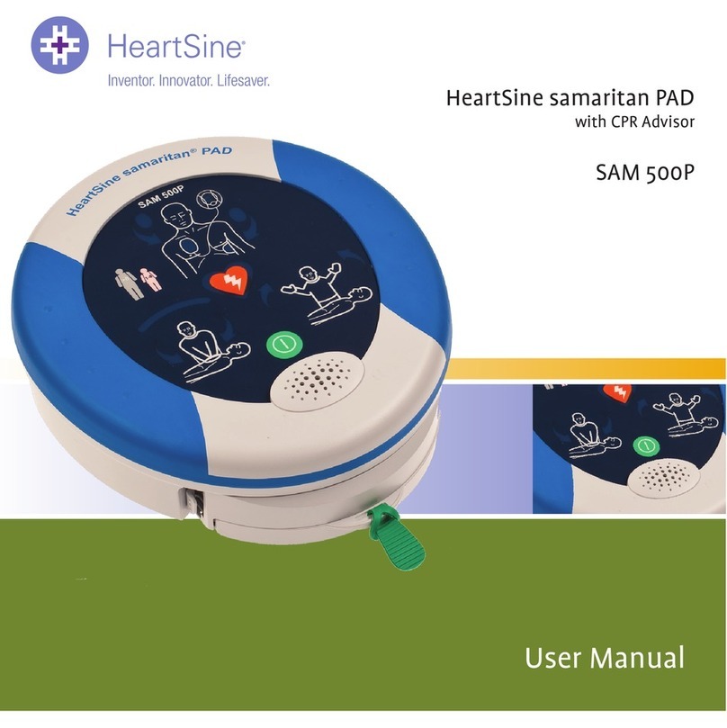 HeartSine samaritan PAD SAM 500P user manual