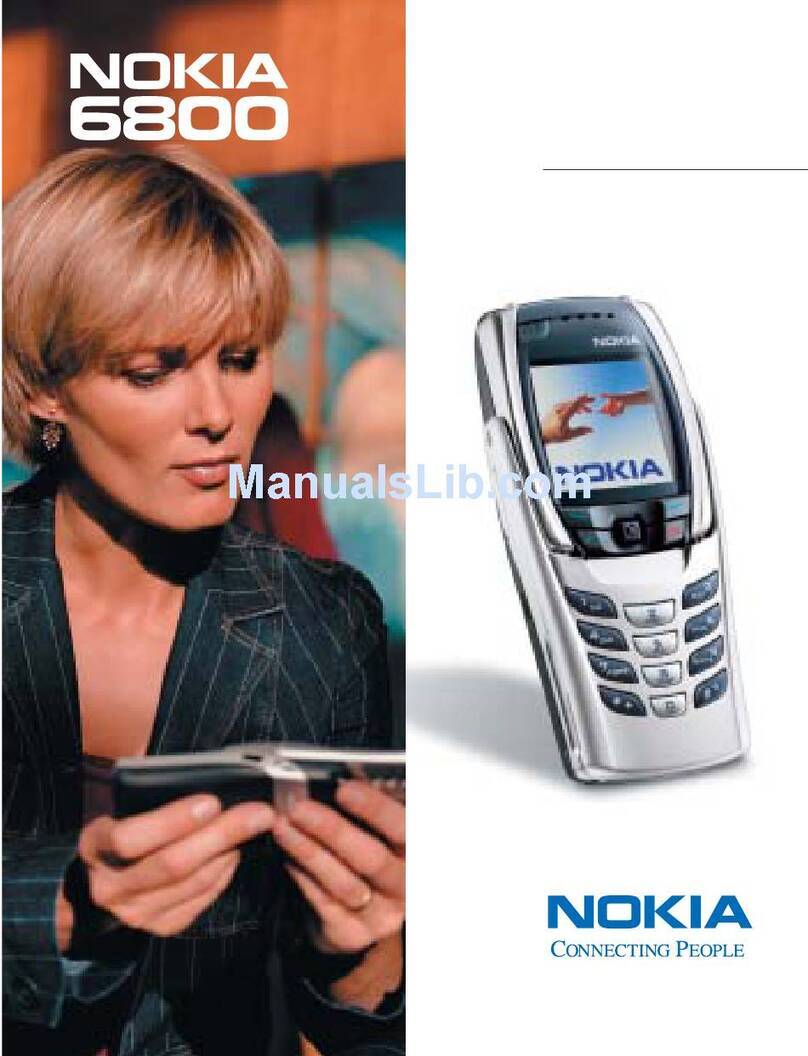 Nokia 6800 User manual
