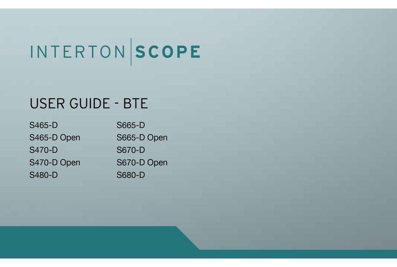 Interton S465-D user guide