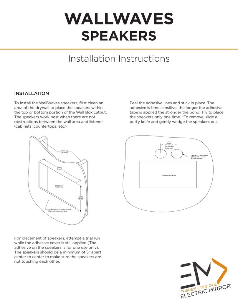 EM WALLWAVES installation instructions