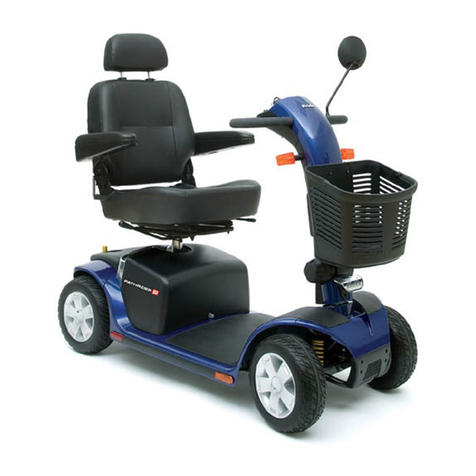 Pride PATHRIDER 10 DELUXE owner's manual