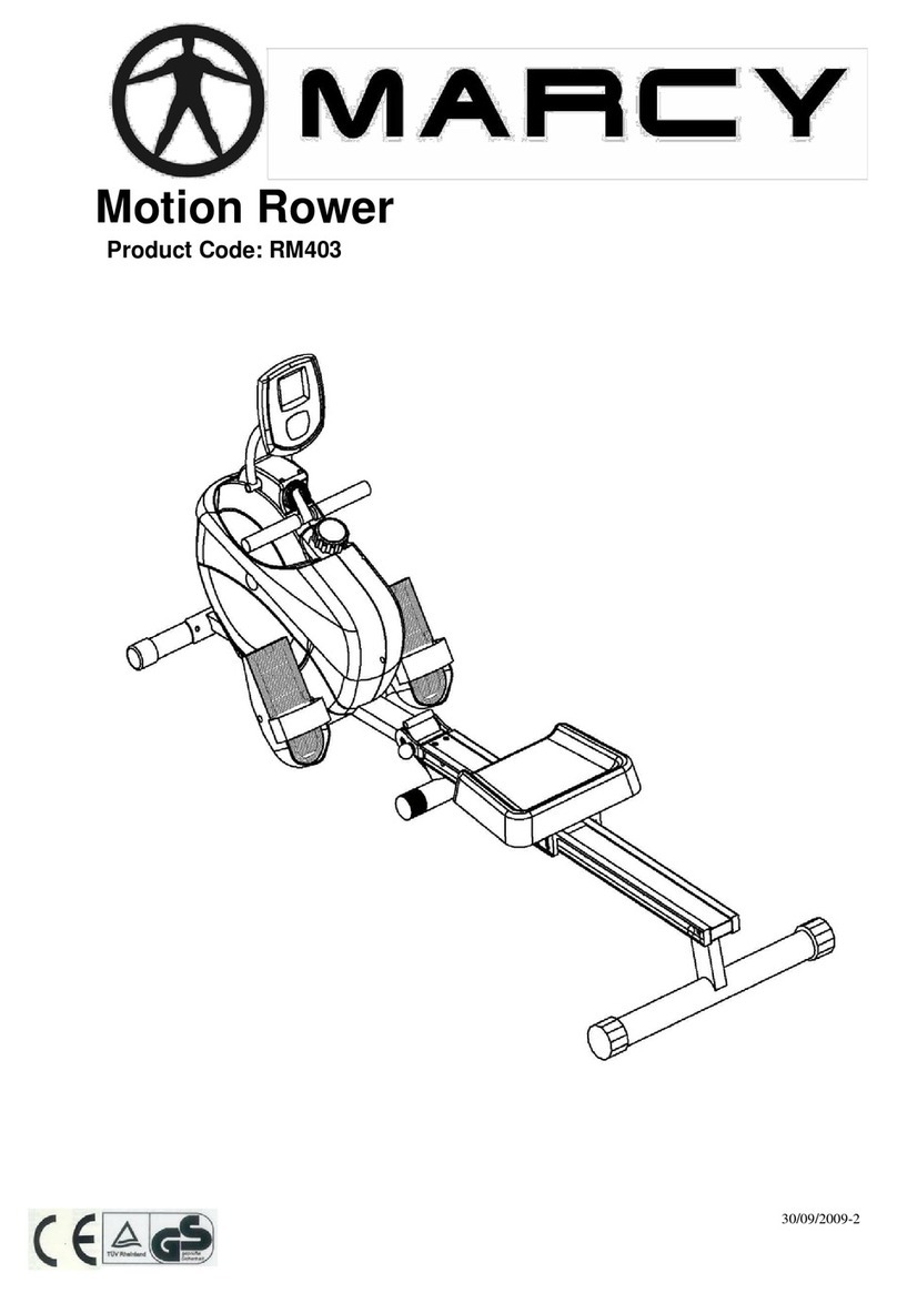 Marcy RM403 User manual
