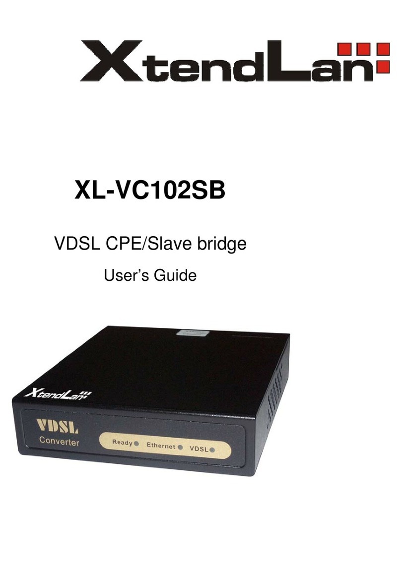 XtendLan XL-VC102SB user guide