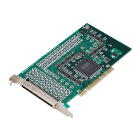 Contec PI-64L Series User manual
