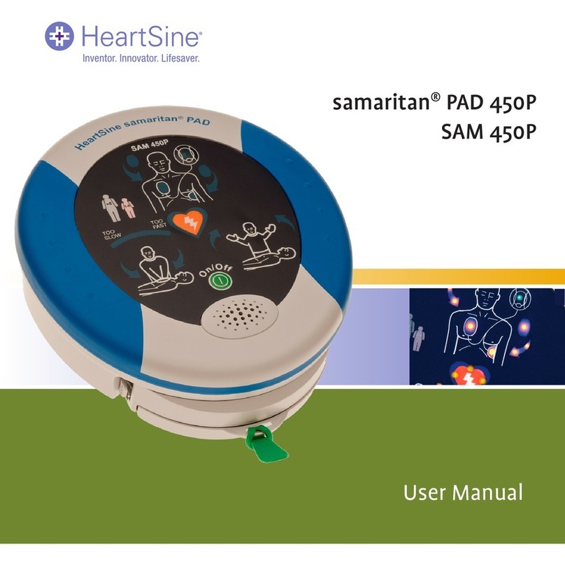 HeartSine samaritan PAD 450P user manual
