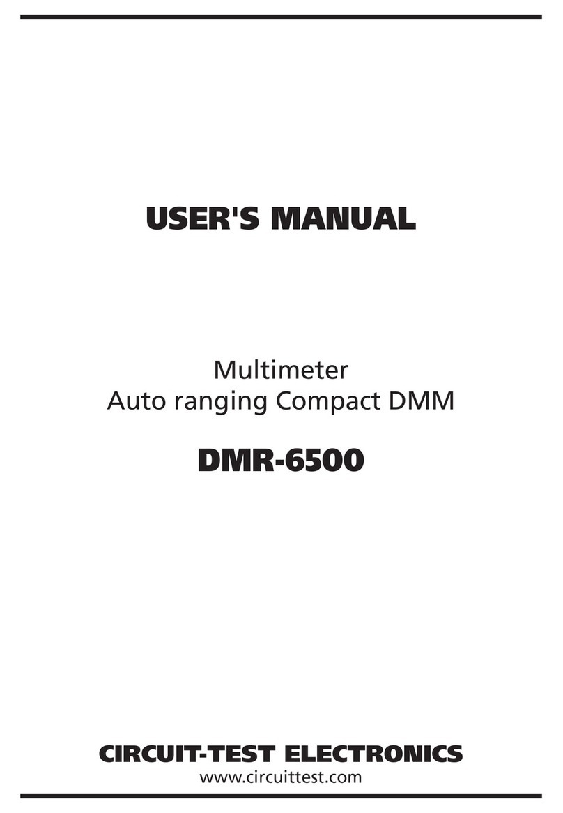 Circuit-test DMR-6500 User manual