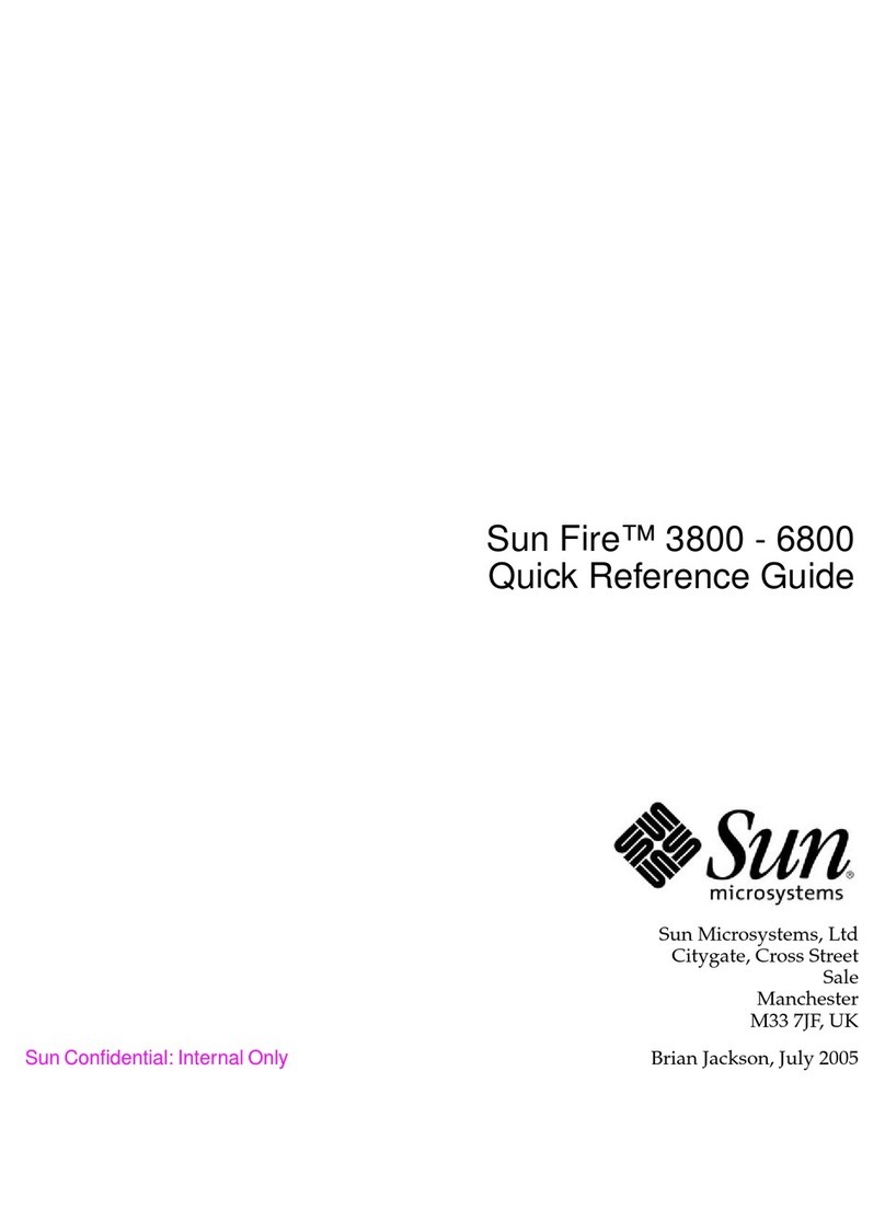 Sun Microsystems Fire F6800 Quick reference guide