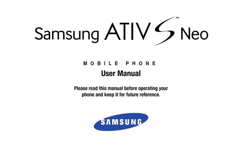Samsung ATIV S Neo User manual