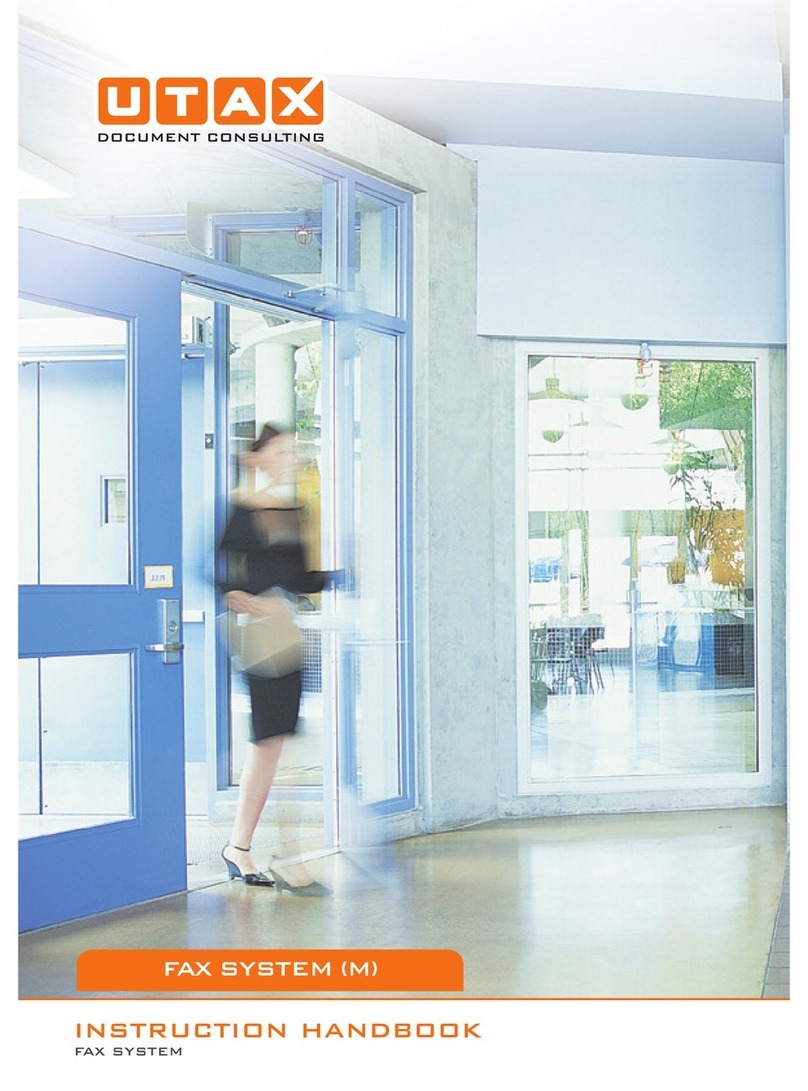 Utax CD 1330 Operation guide
