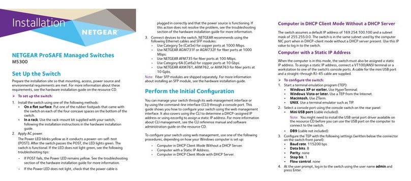 NETGEAR M5300 Series User manual