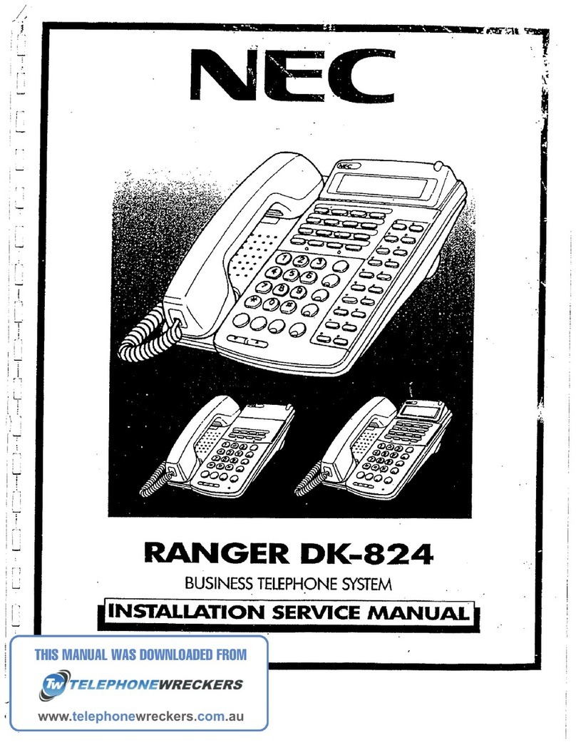 NEC Ranger D-824 Manual NEC Ranger D-824 Manual