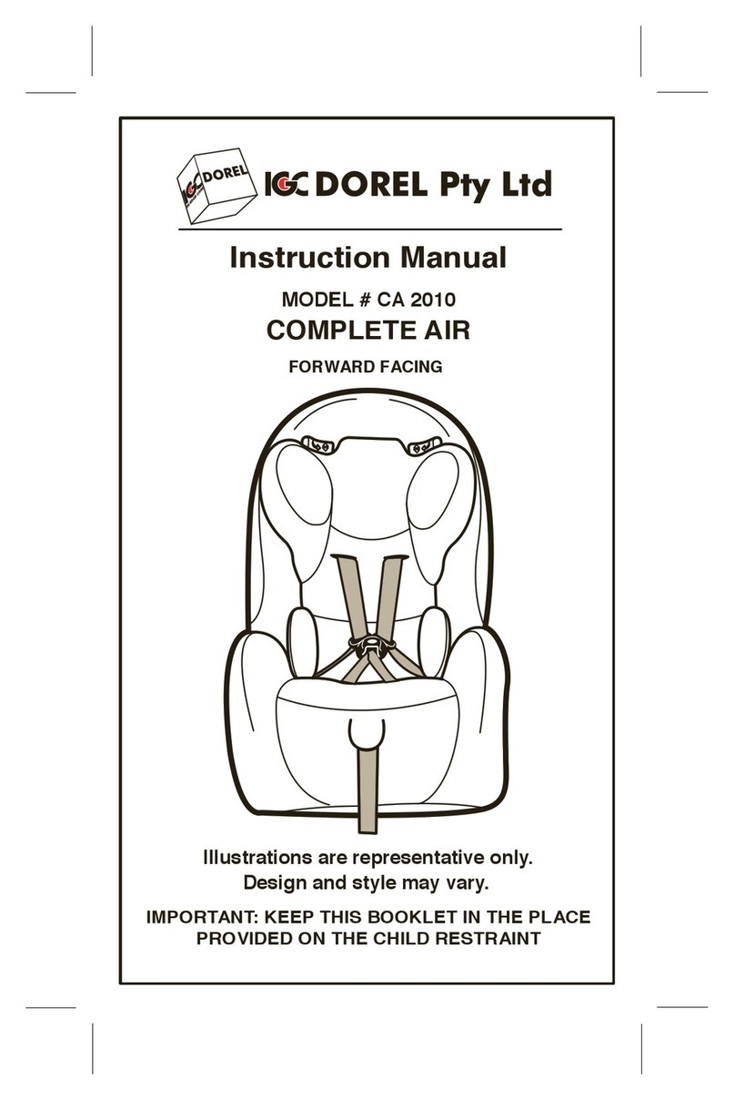 Dorel COMPLETE AIRCA 2010 User manual Dorel COMPLETE AIRCA 2010 User manual