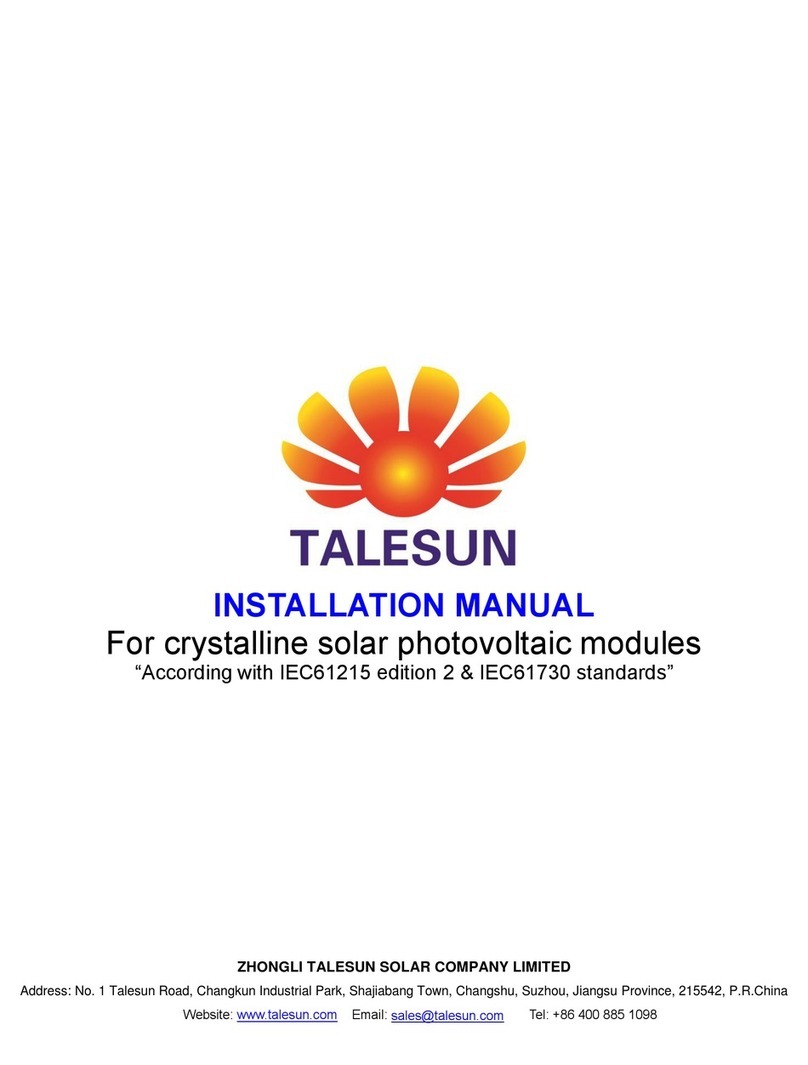 TALESUN TP672M-330 installation manual
