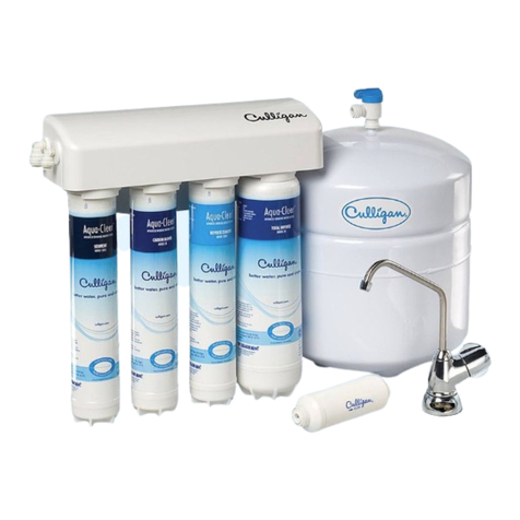 Culligan Aqua-Cleer H-83 Series Service manual